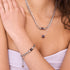 Amethyst x Silver | Gemstone Chain Bracelet